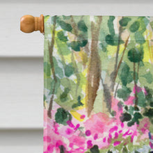 Load image into Gallery viewer, Golden Retriever Flag Canvas House Size