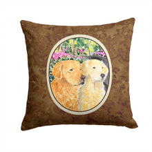 Load image into Gallery viewer, Golden Retriever Throw Pillow - 14x14 Decorative Pillow – Art for Your Home &amp; Patio