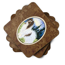 Load image into Gallery viewer, Papillon Coasters - Set of 4 Lightweight Foam, Absorbent Drink Coasters