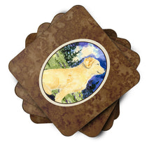 Load image into Gallery viewer, Golden Retriever Coasters - Set of 4 Lightweight Foam, Absorbent Drink Coasters
