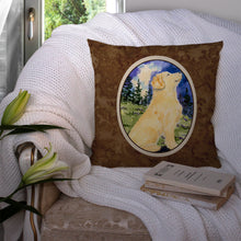 Load image into Gallery viewer, Golden Retriever Throw Pillow - 14x14 Decorative Pillow – Art for Your Home &amp; Patio