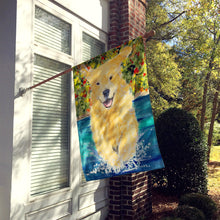 Load image into Gallery viewer, Golden Retriever Flag Canvas House Size