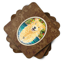 Load image into Gallery viewer, Golden Retriever Coasters - Set of 4 Lightweight Foam, Absorbent Drink Coasters