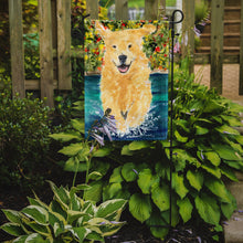 Load image into Gallery viewer, Golden Retriever Garden Flag - Outdoor Decorative Yard Flag