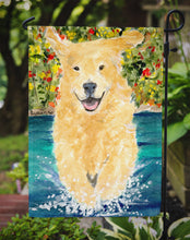 Load image into Gallery viewer, Golden Retriever Garden Flag - Outdoor Decorative Yard Flag