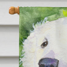 Load image into Gallery viewer, Great Pyrenees Flag Canvas House Size