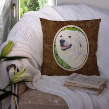 Load image into Gallery viewer, Great Pyrenees Throw Pillow - 14x14 Decorative Pillow – Art for Your Home &amp; Patio