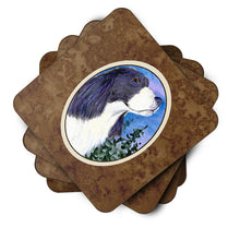 Load image into Gallery viewer, English Springer Spaniel Coasters - Set of 4 Lightweight Foam, Absorbent Drink Coasters