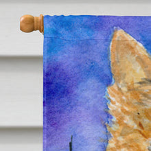 Load image into Gallery viewer, Norwich Terrier Flag Canvas House Size