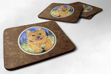 Load image into Gallery viewer, Norwich Terrier Coasters - Set of 4 Lightweight Foam, Absorbent Drink Coasters