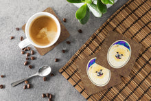 Load image into Gallery viewer, Pomeranian Coasters - Set of 4 Lightweight Foam, Absorbent Drink Coasters