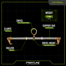 Load image into Gallery viewer, Frontline ST30SH Easy Slider Beam Walker Anchor for 12??-30?? Wide I-Beams