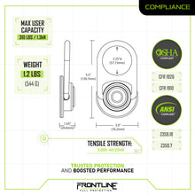 Load image into Gallery viewer, Frontline STM585K-SS MEGA Swivel 360° Stainless Steel 5K Steel Anchor