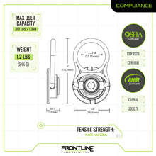 Load image into Gallery viewer, Frontline STM585K MEGA Swivel 5k Steel Anchor