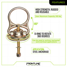 Load image into Gallery viewer, Frontline STM585K MEGA Swivel 5k Steel Anchor