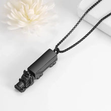 Load image into Gallery viewer, 18 Wheeler Semi Truck Urn Necklace