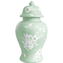 Load image into Gallery viewer, Sakura Ginger Jars in Sea Glass Green