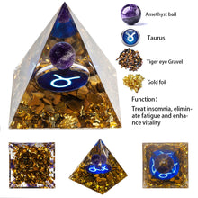 Load image into Gallery viewer, Your Zodiac Essence Crystal Pyramid