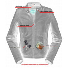 Load image into Gallery viewer, Cabernet - Women's Fashion Leather Jacket