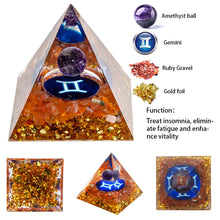 Load image into Gallery viewer, Your Zodiac Essence Crystal Pyramid