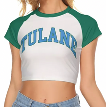 Load image into Gallery viewer, Tulane White Team Tee