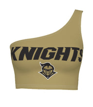 Load image into Gallery viewer, UCF Gold One Shoulder Top