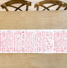 Load image into Gallery viewer, Twas the Night Before Christmas Table Runner