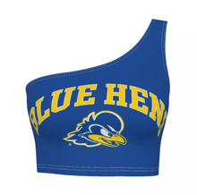 Load image into Gallery viewer, Delaware Blue One Shoulder Top