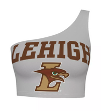 Load image into Gallery viewer, Lehigh Grey One Shoulder Top