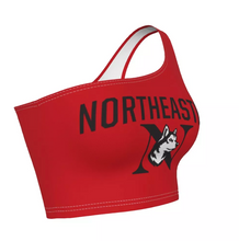 Load image into Gallery viewer, Northeastern Red One Shoulder Top