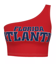 Load image into Gallery viewer, Florida Atlantic Owls Red One Shoulder Top