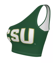 Load image into Gallery viewer, Colorado State Green One Shoulder Top