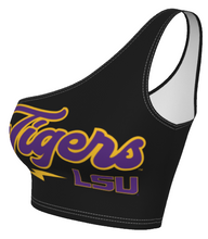Load image into Gallery viewer, LSU Lightning One Shoulder Top