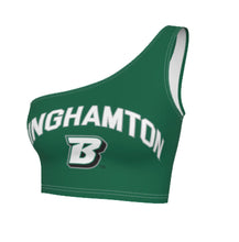 Load image into Gallery viewer, Binghamton Green One Shoulder Top