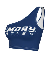 Load image into Gallery viewer, Emory Navy One Shoulder Top