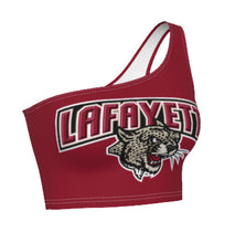 Load image into Gallery viewer, Lafayette College Maroon One Shoulder Top