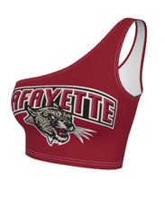 Load image into Gallery viewer, Lafayette College Maroon One Shoulder Top