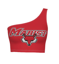 Load image into Gallery viewer, Marist Red One Shoulder Top
