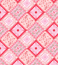 Load image into Gallery viewer, Cupid's Quilt Patchwork Table Runner