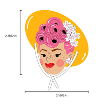 Load image into Gallery viewer, Elizabeth Brooch by Marla VonDuta x Lipstick &amp; Chrome