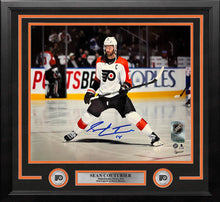 Load image into Gallery viewer, Sean Couturier Captain Skating Action Philadelphia Flyers Autographed 11" x 14" Framed Hockey Photo
