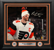 Load image into Gallery viewer, Sean Couturier 2024 Captain Debut Philadelphia Flyers Autographed 11x14 Framed Photo - Silver Ink