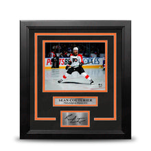 Load image into Gallery viewer, Sean Couturier Skating as Captain Philadelphia Flyers 8x10 Framed Hockey Photo &amp; Engraved Autograph