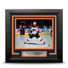 Load image into Gallery viewer, Sean Couturier Skating as Captain Philadelphia Flyers 8" x 10" Framed Hockey Photo
