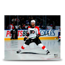 Load image into Gallery viewer, Sean Couturier Skating as Captain Philadelphia Flyers 8" x 10" Hockey Photo