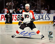 Load image into Gallery viewer, Sean Couturier Captain Skating Action Philadelphia Flyers Autographed 16" x 20" Hockey Photo