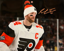 Load image into Gallery viewer, Sean Couturier 2024 Stadium Series Captain Debut Philadelphia Flyers Autographed 16x20 Photo