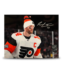 Load image into Gallery viewer, Sean Couturier 2024 Stadium Series Captain Debut Philadelphia Flyers Autographed 8x10 Photo