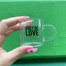 Load image into Gallery viewer, Set of 4 Shot of Love Glass Espresso Cup | Coffee Tea Clear Mug