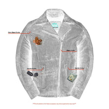 Load image into Gallery viewer, Shen Antique Brown Women's Leather Motorcycle Jacket